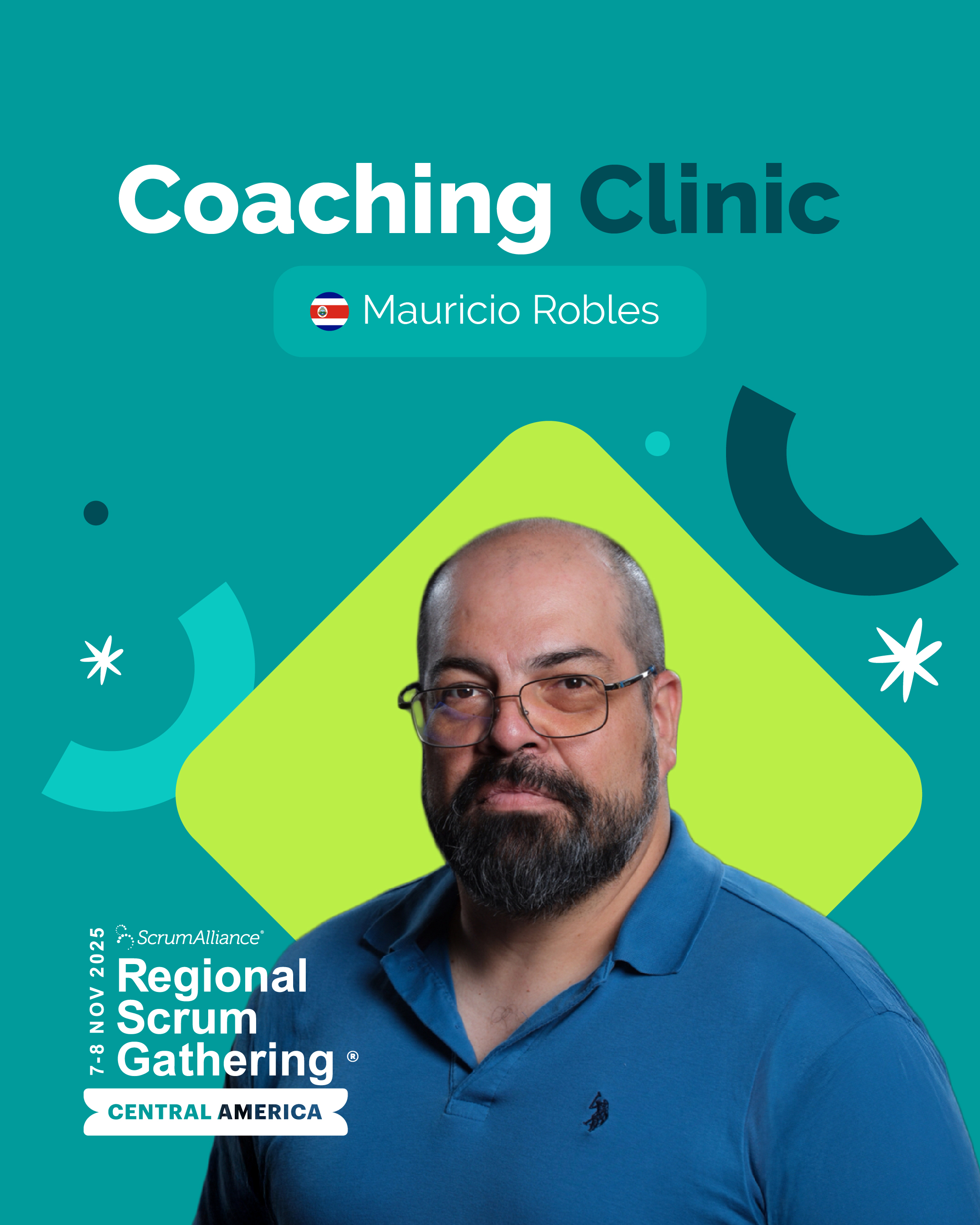 Mauricio Robles, coach de Scrum Alliance
